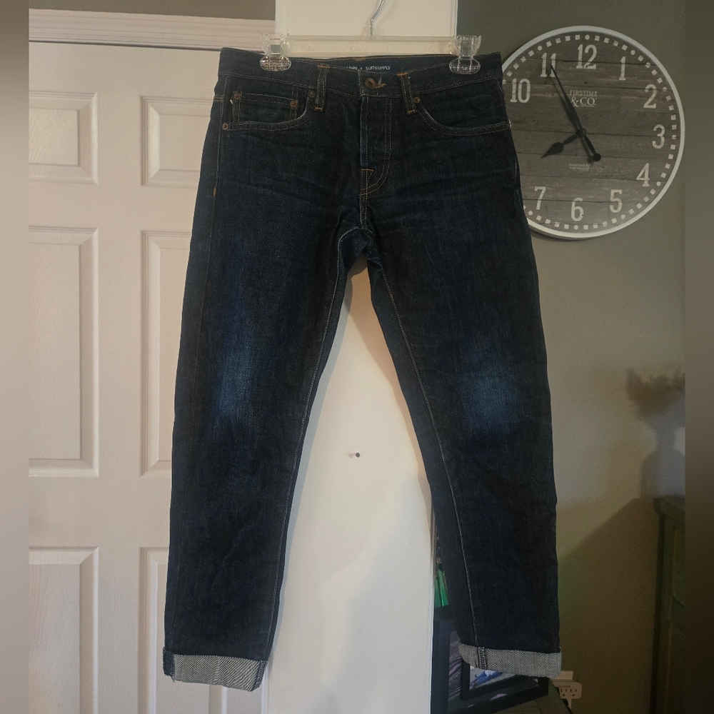 Baldwin Men's Slim Jeans - Dark Blue